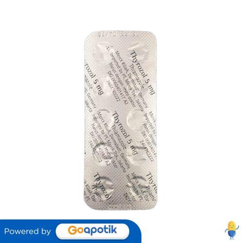 THYROZOL 5 MG STRIP 10 TABLET / HIPERTIROID