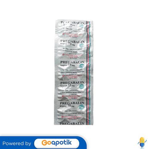 PREGABALIN NULAB 75 MG STRIP 10 KAPSUL
