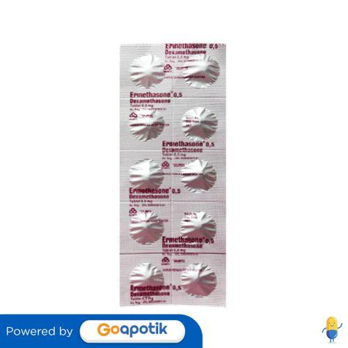 ERMETHASONE 0.5 MG STRIP 10 TABLET