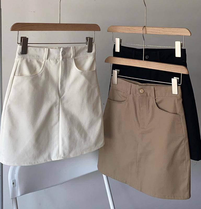 Chân váy form A chất kaki