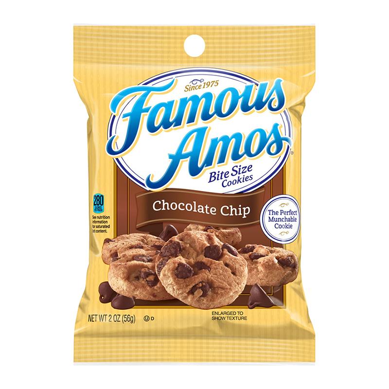 Kellogg's Famous Amos Chocolate Chip Cookies 56g
