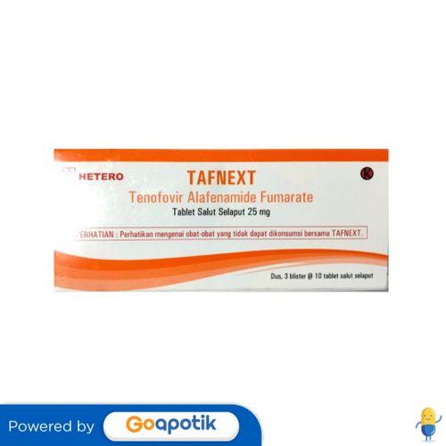 TAFNEXT 25 MG BOX 30 TABLET