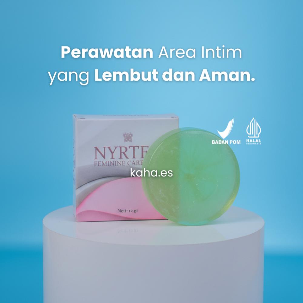 AFF Sabun Kewanitaan Nyrtea Feminine Care Soap Original | Atasi Bau, Keputihan, Gatal & Jaga Kesegaran Miss V