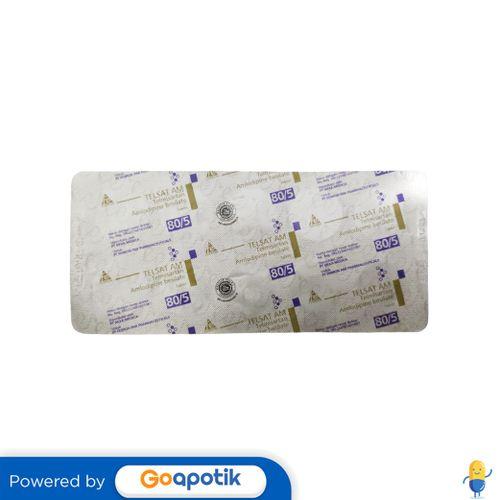 TELSAT AM 80/5 MG STRIP 10 TABLET