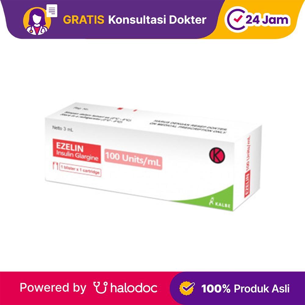 Ezelin Insulin Cartridge 100 IU/ml 3 ml