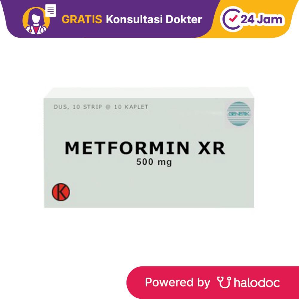 Metformin XR (Extended Release) 500 mg 10 Tablet