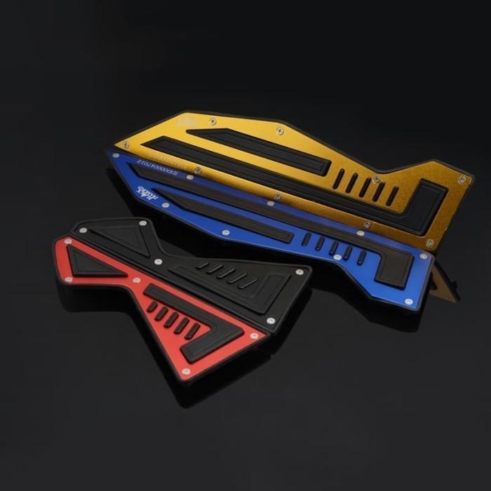 Floorboard / Bordes Karpet Pijakan (MHR) Yamaha NMAX Black Diamond - Merah