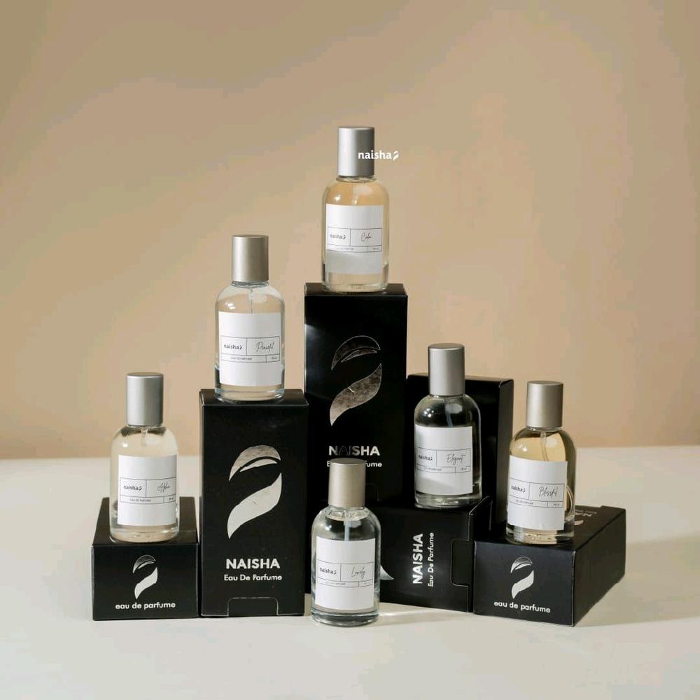 Parfum Natural wanginya dari buah dan floral dijamin ori by Naisha Perfume Black Lily Peony Cherry Orange Brown Violet Red - Alpha