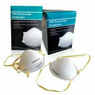 Masker Karet N95 Onemed Particulate Respirator