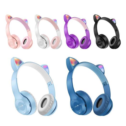 Tai nghe bluetooth P47 tai mèo