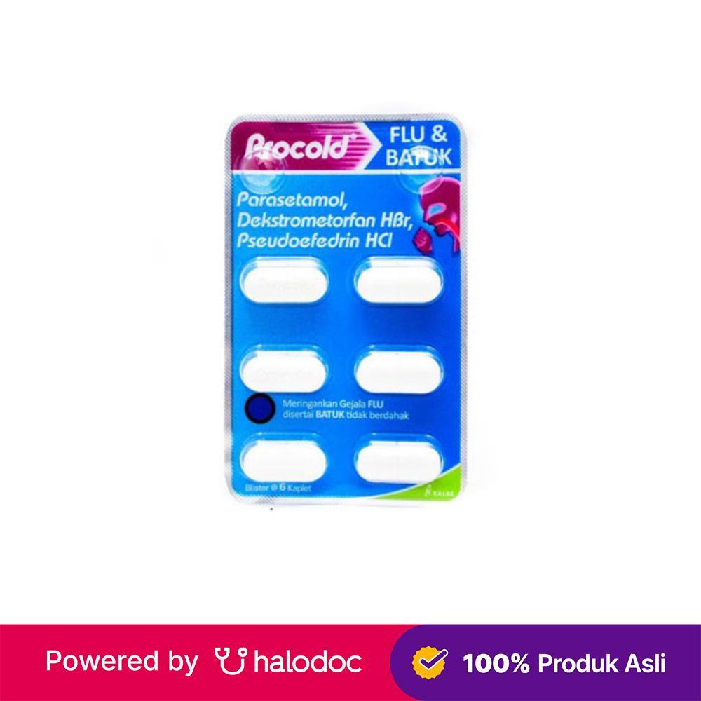 Procold Flu Dan Batuk 6 Kaplet