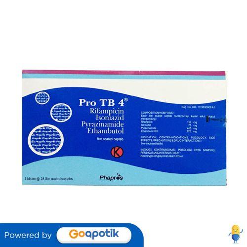 PRO TB 4 BOX ISI 28 TABLET