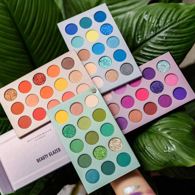 Coco Urban Color Board Eyeshadow Tray 60 Color with 4 Board COS Stage…