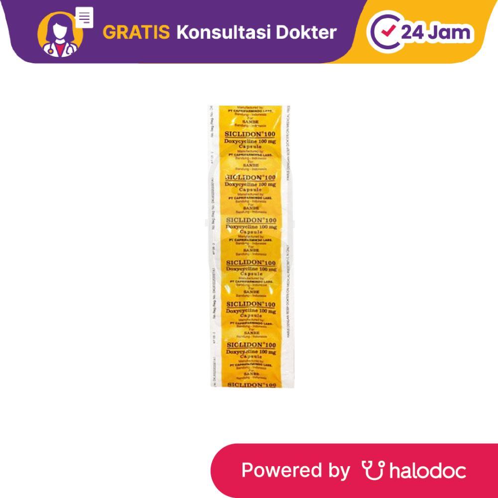 Siclidon 100 mg 10 Kapsul (strip)