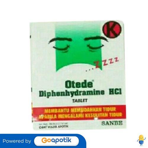 OTEDE 50 MG STRIP 4 TABLET