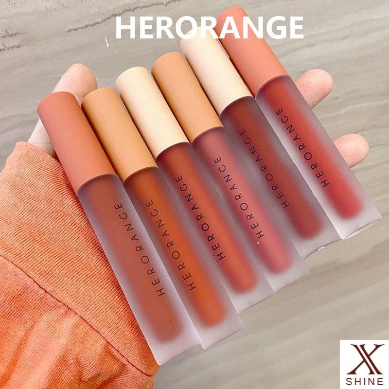 Son Kem Lì HERORANGE Mềm Và Mịn Vỏ đám Mây Trong Suốt
