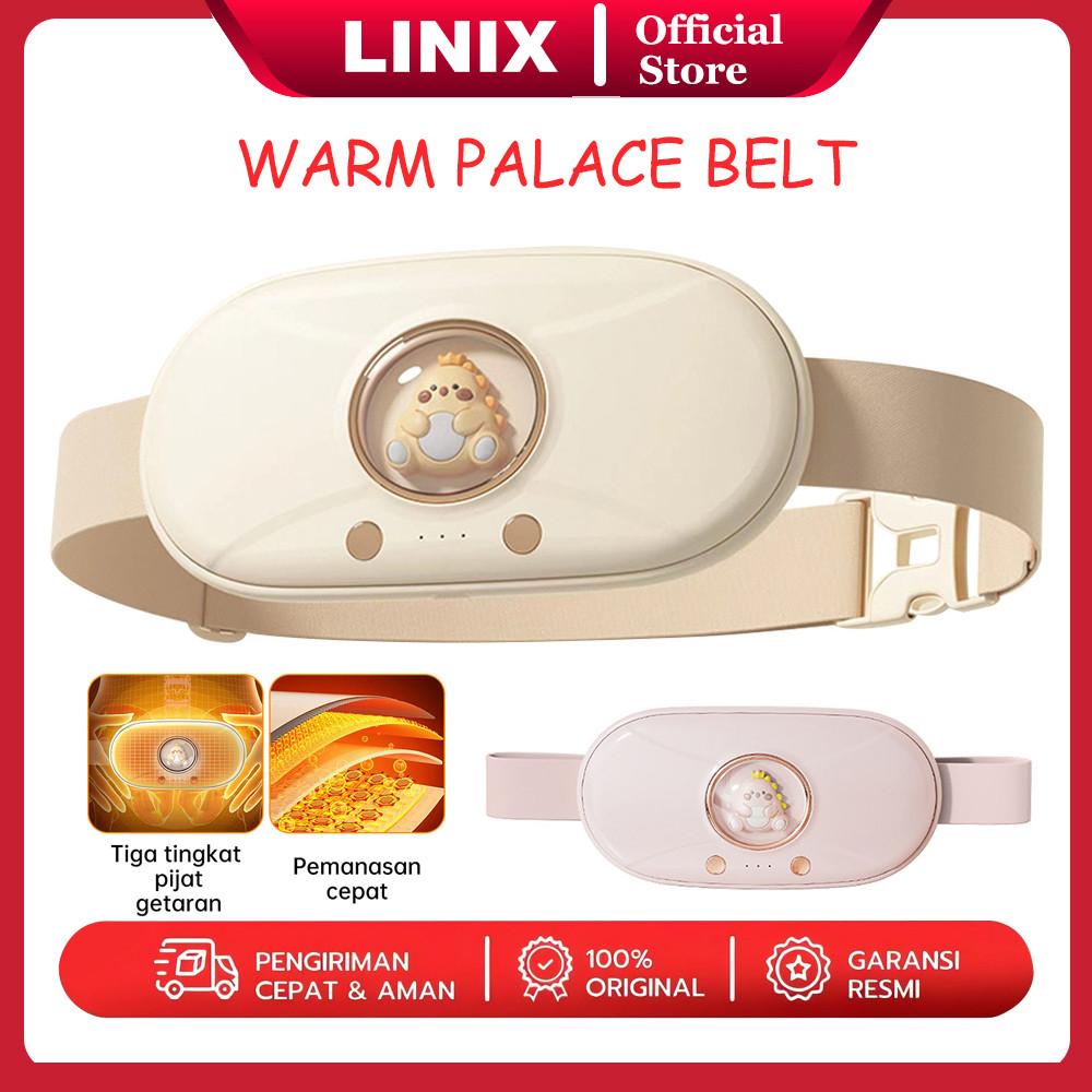 TOZZA JAYA Linix Sabuk Pijat Penghangat Menstruasi Penghangat Perut Pereda Nyeri Haid Bantal Pemanas Elektrik Sabuk Penghangat Perut Alat Pereda Nyeri Haid Heating Pad TERMURAH!! - Putih