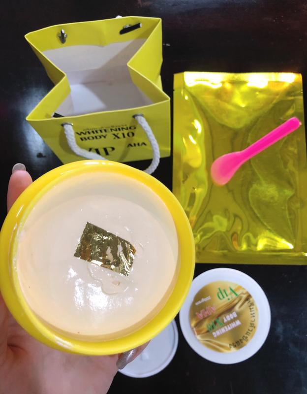 Kem cốt Thái body dát vàng