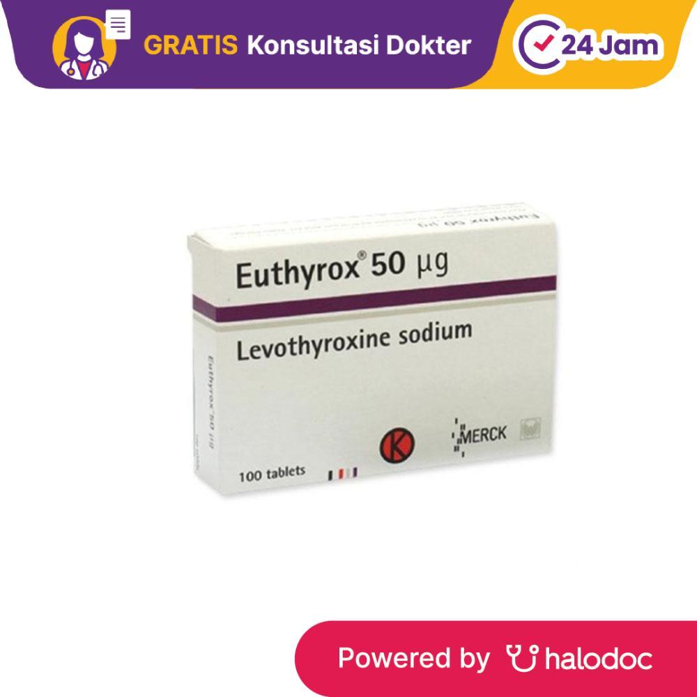 Euthyrox 50 mcg 25 Tablet Strip