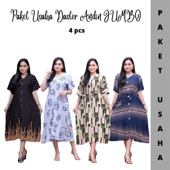 Paket Usaha Daster Andin Jumbo 4pcs