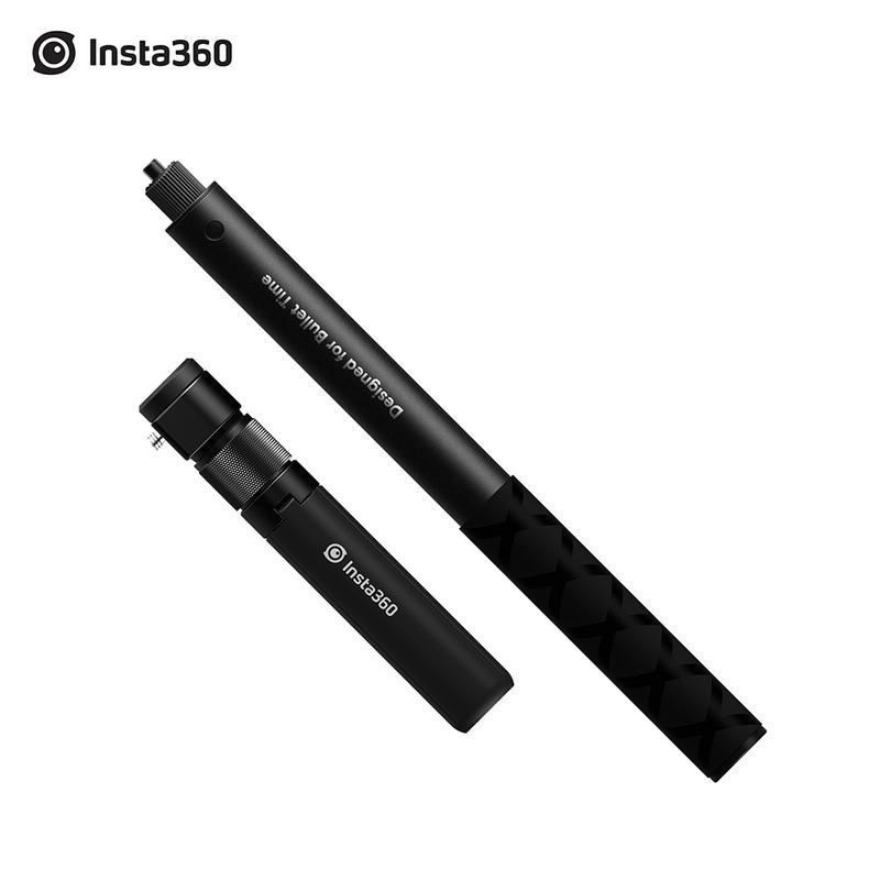 Insta360 Bullet Time Bundle with Invisible Selfie Stick Folded Tripod…