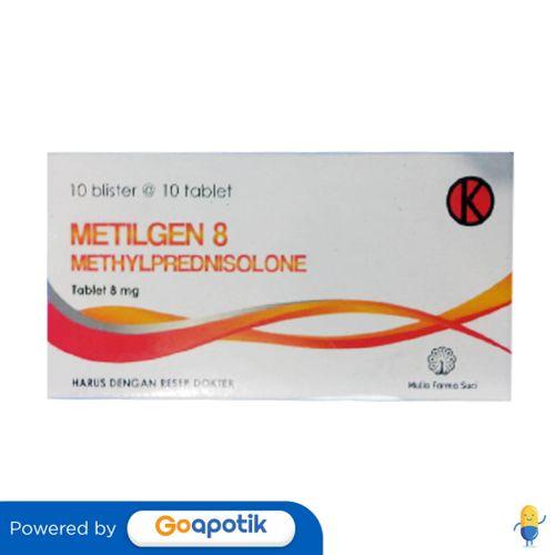 METILGEN 8 MG BOX 100 TABLET