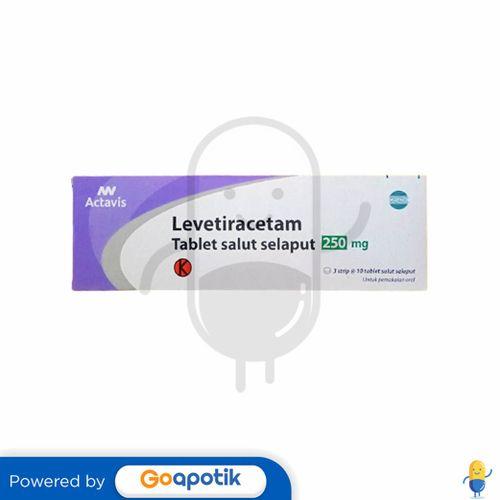 LEVETIRACETAM ACTAVIS 250 MG BOX 30 TABLET