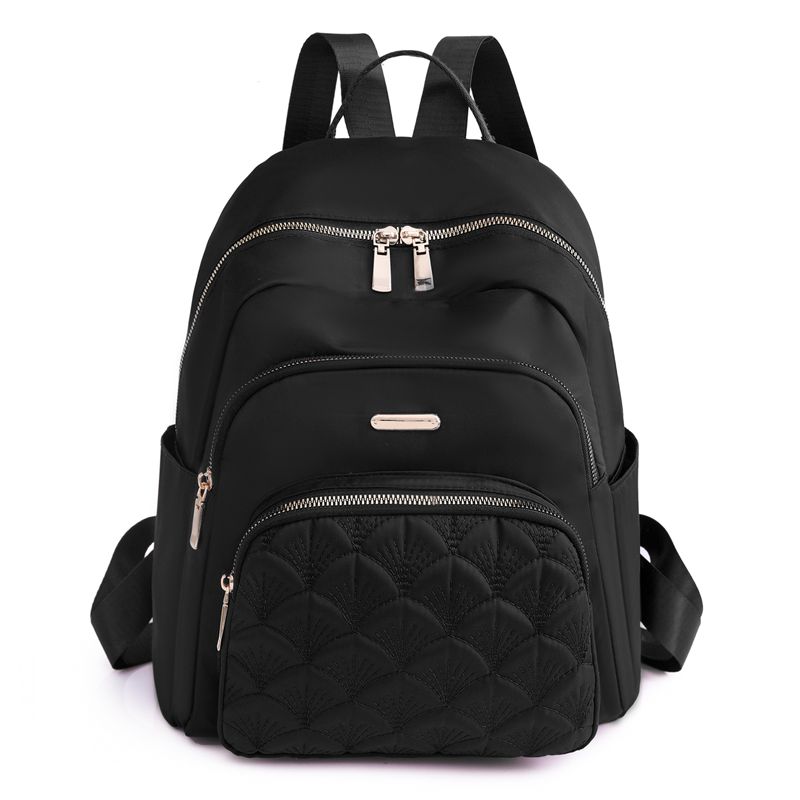 2024 Oxford Cloth Nylon Travel Trip Backpack Women's Casual Fashion Canvas Student Schoolbag Mother Bag Women_voghion.com