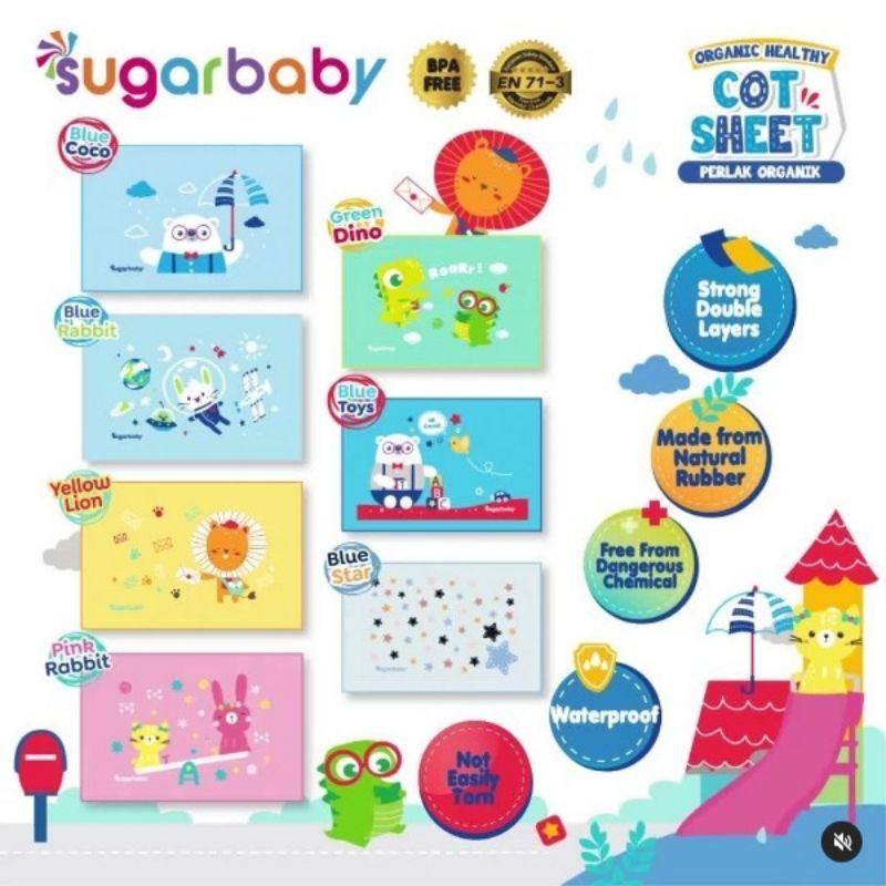 Perlak Bayi Sugar Baby (Perlak Karet Waterproof Bayi untuk ompol)| Pe…