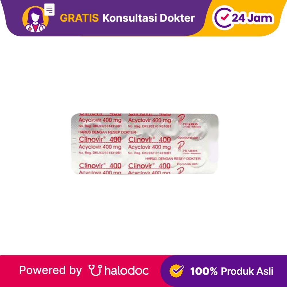 Clinovir 400 mg 10 Tablet Strip