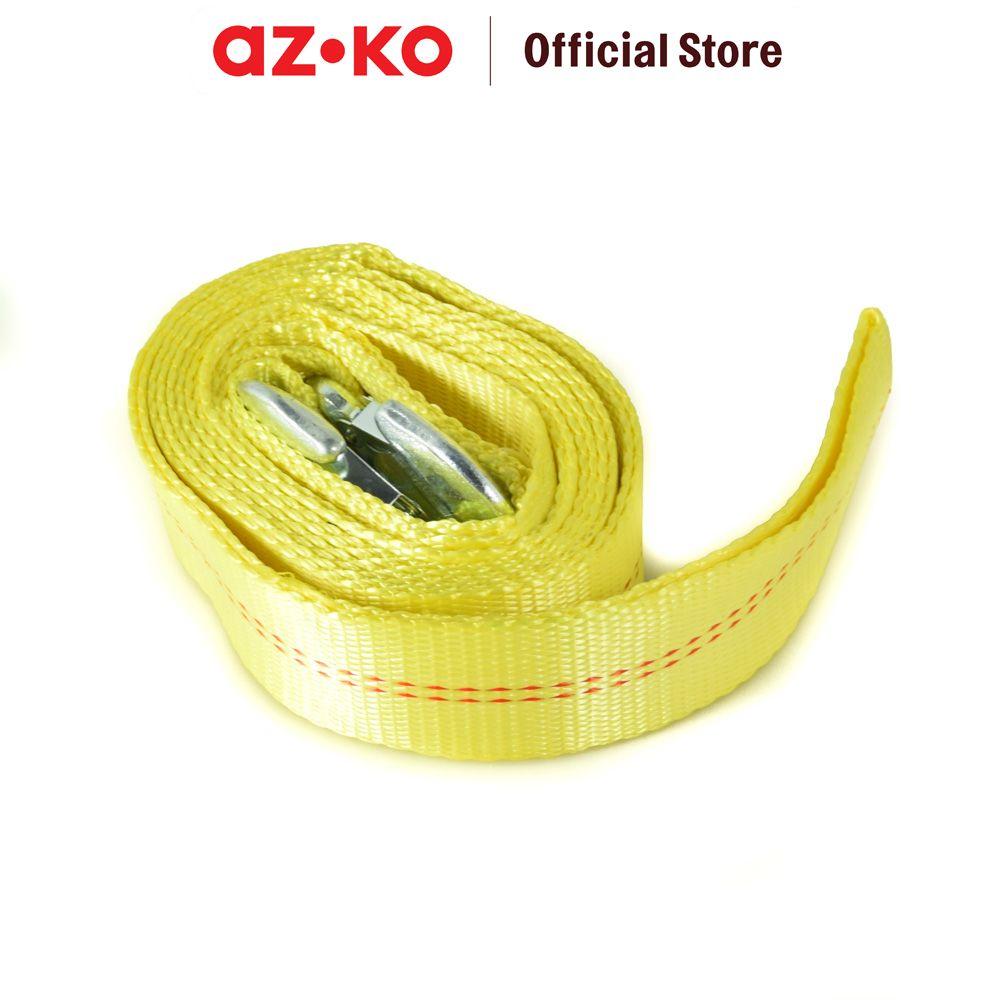 AZKO Krisbow Tali Derek 1515 Kg 4.6 Meter Tali Derek Mobil Tow Strap Emergency