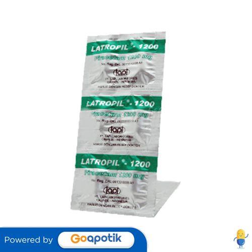 LATROPIL 1200 MG STRIP 10 KAPLET