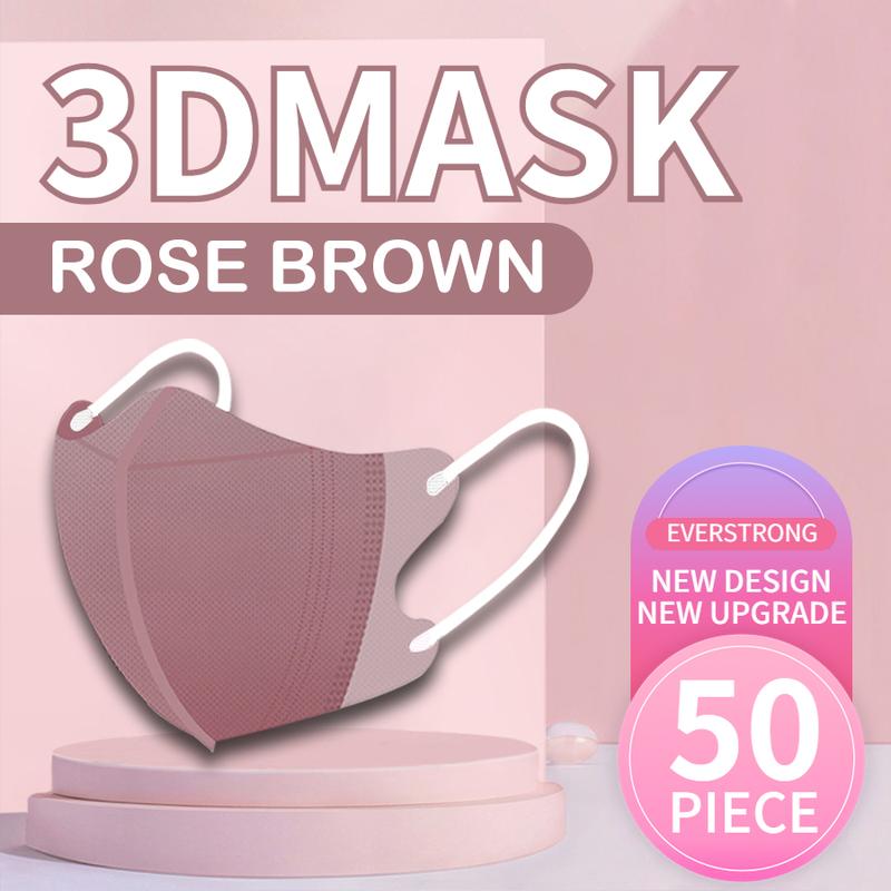 3D MASK Korea Original Disposable Face-lifting Butterfly Rose Brown  …