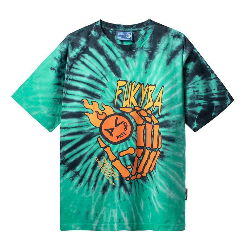 Áo Thun DirtyCoins Fukyba Tiedye T-Shirt - Green