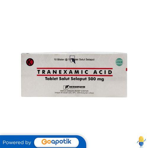 TRANEXAMIC ACID BERNOFARM 500 MG BOX 100 TABLET