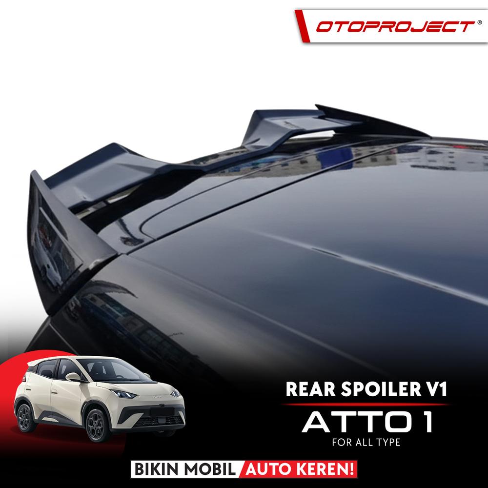 Otoproject - Rear Spoiler A.N ATTO 1 Glossy Black | Spoiler Belakang ATTO 1 - V 1