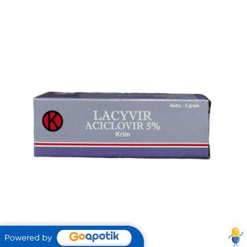 LACYVIR 5% KRIM TUBE 5 GRAM