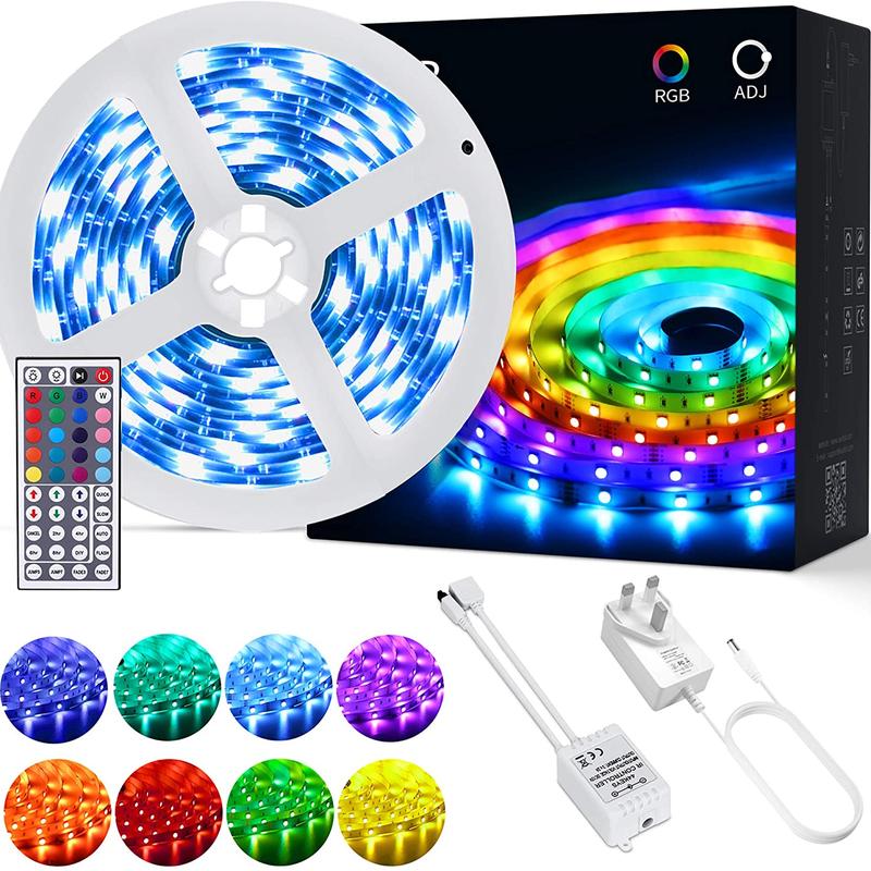 LED Strip Lights, 16.4Ft Colour-Changing SMD 5050 Led Lights with 44 …