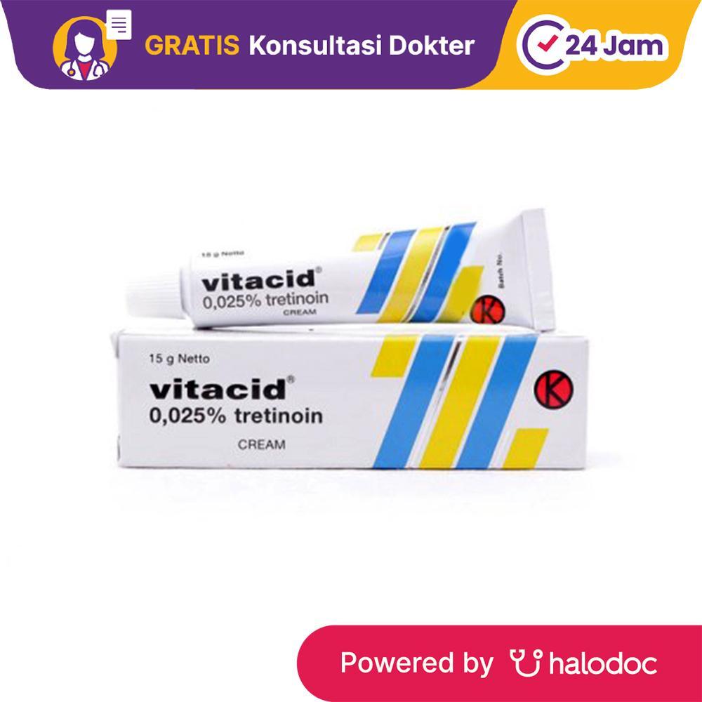 Vitacid 0.025% Cream 15 g Tube