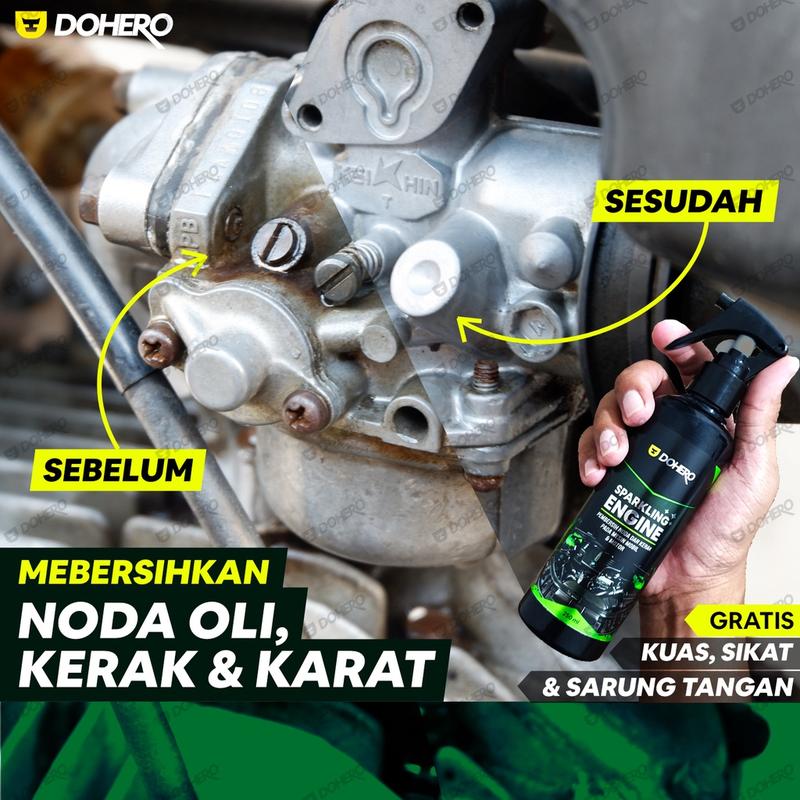 Pembersih Mesin Motor Mobil / Engine Degreaser Untuk Kerak Karat & ol…