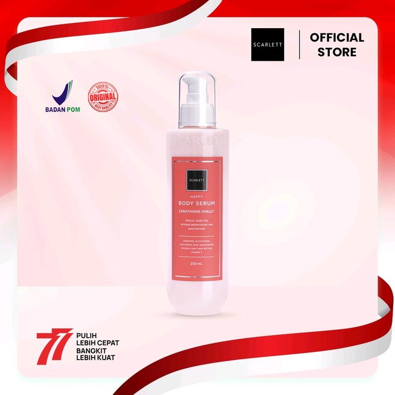 Scarlett Whitening Body Serum Happy 250ml