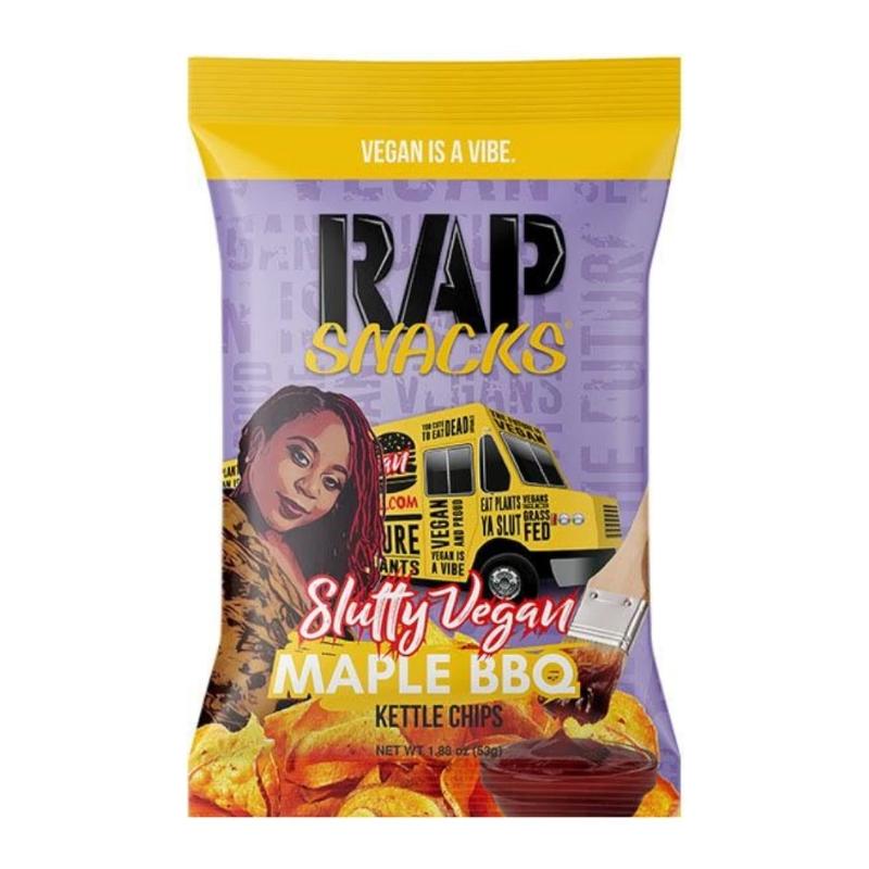 Rap Snacks Slutty Vegan Maple BBQ - (53g)