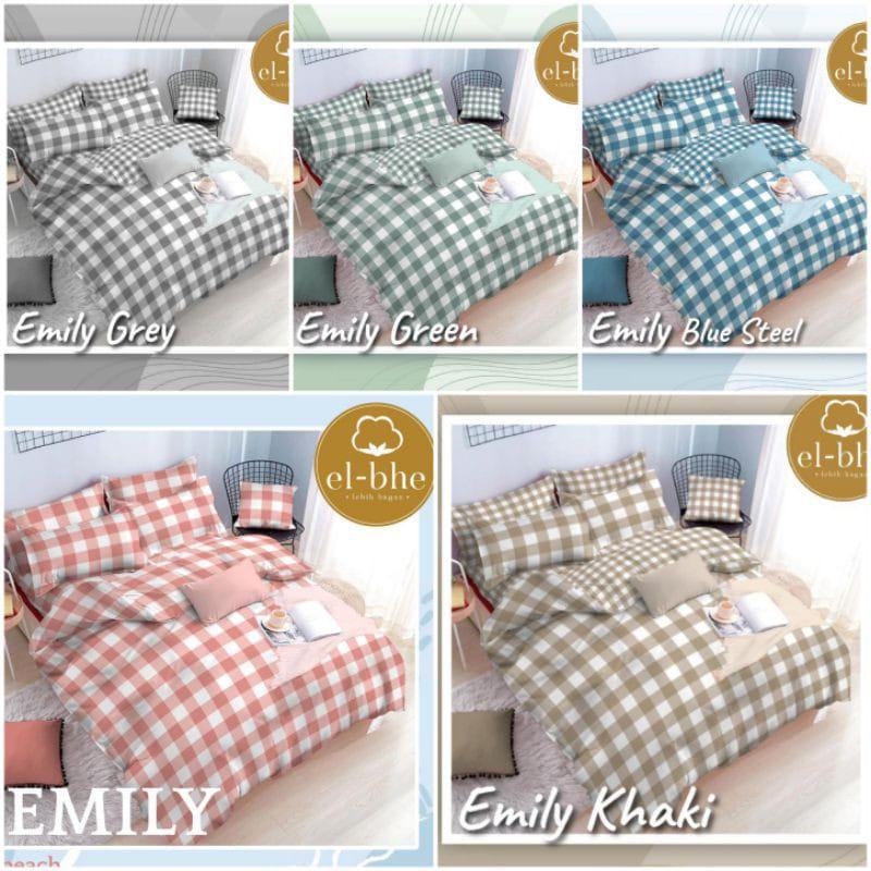 LAGI PROMO Sprei korea aesthetic 180x200 160x200 120x200 kotak hitam …
