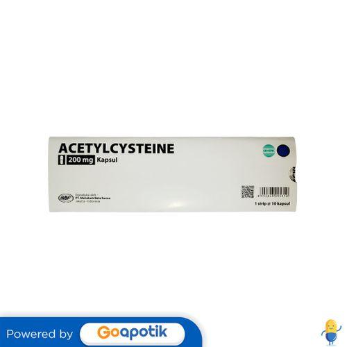 ACETYLCYSTEINE MAHAKAM 200 MG STRIP 10 KAPSUL
