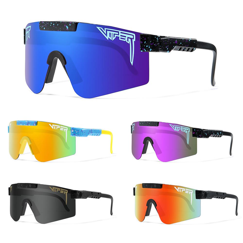 PIT VIPER Outdoor Sunglasses MTB Men Women Cycling Glasses Windproof Sport Running Goggles  Bike Fashion Shades UV400 Eyewear