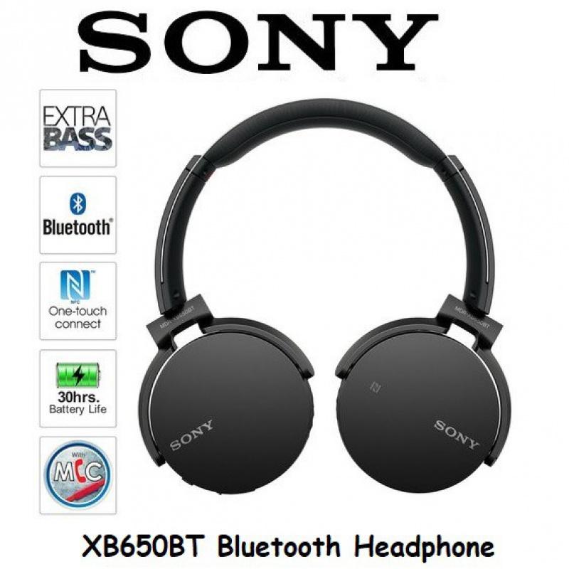 Sony Bluetooth Wireless Headphone Sony 650BT Extra Bass Bluetooth Hea…