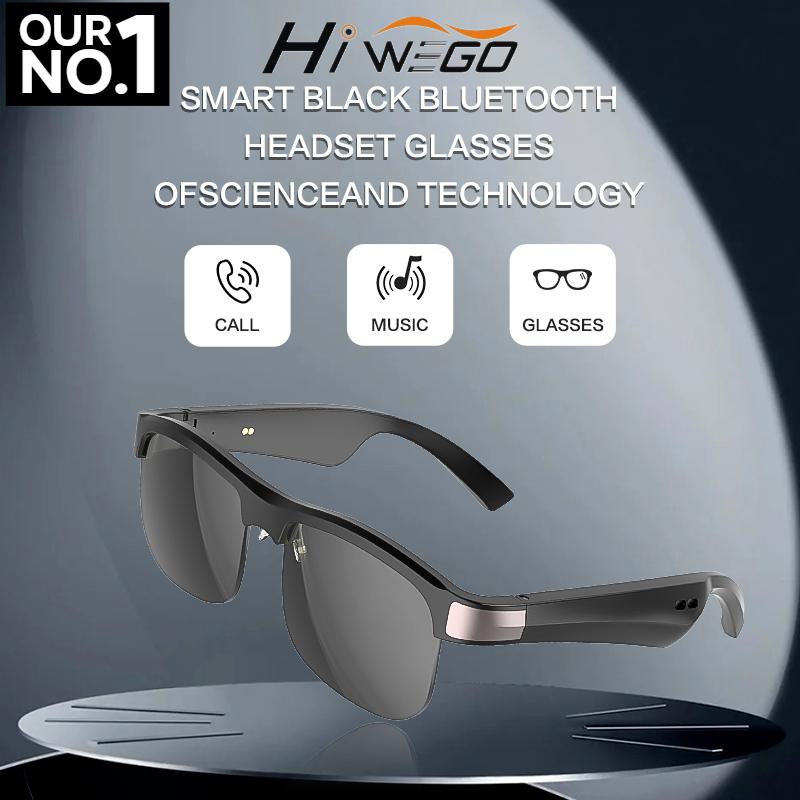 New Smart Bluetooth Audio Glasses Earphones for Driving, Talking, Music, Cycling, Outdoor UV Protection Fashion Smart Sunglasses