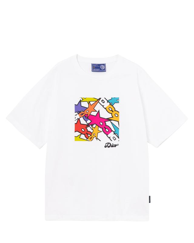 Áo Thun DirtyCoins Star Box T-shirt - White