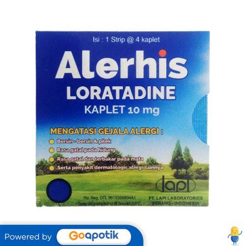 ALERHIS 10 MG STRIP 4 KAPLET