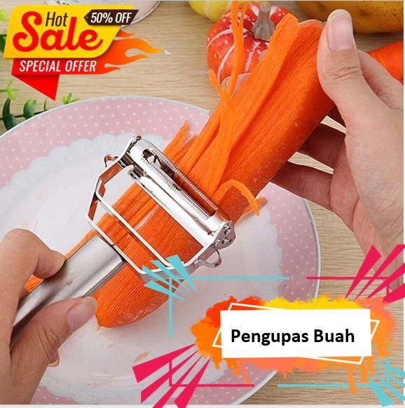 PALING DICARI! SALE ALAT PENGUPAS BUAH DAN SAYUR MULTIFUNGSI BAHAN AN…